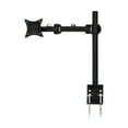 thumbnail image 1 of NavePoint Adjustable Single Arm LCD Monitor Stand Desk Mount C-Clamp For 1 Screen Up To 27-Inches, 1 of 7