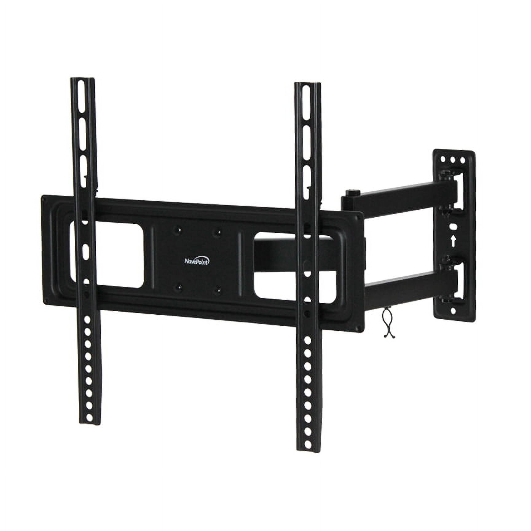 NavePoint Articulating Corner Wall Mount Bracket WithTilt Swivel For LED LCD Plasma Flat Screen TV From 32-55 Inches Black - image 1 of 6