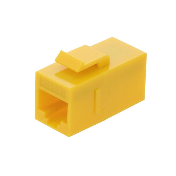 Keystone Rj45 Point NavePoint CAT6 UTP Inline Keystone Coupler, RJ45 Female to RJ45 Female ...