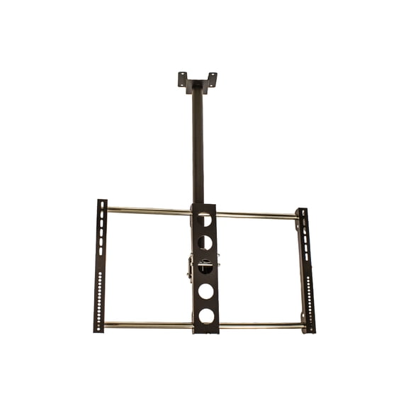 NavePoint Ceiling Mount Bracket With 360 Tilt And Swivel For LED LCD Plasma Flat Screen From 37-63 Inches Black