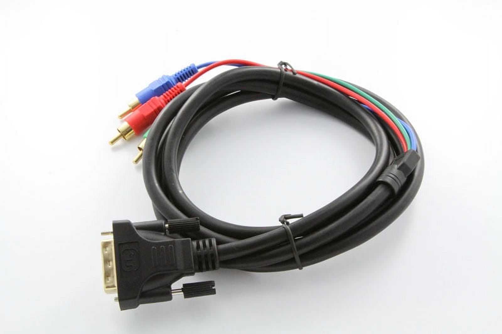 NavePoint DVI-I Male to VGA Male Video Cable Black 6 Ft - Walmart.com