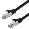 thumbnail image 1 of NavePoint Ethernet Patch Cable CAT6A, S/FTP, 26AWG, 0.5 Ft,  5 pack, Black, 1 of 4