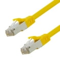 thumbnail image 1 of NavePoint Ethernet Patch Cable CAT6A, S/FTP, 26AWG, 5 Ft,  5 pack, Yellow, 1 of 4