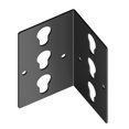 thumbnail image 1 of NavePoint Right Angle Bracket Adapter for Toolless Vertical Managers, 1 of 4