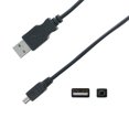 thumbnail image 1 of NavePoint USB 2.0 Type A Male to 4-Pin Mini B Male Cable 10 Ft Black, 1 of 3