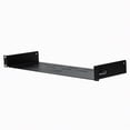 thumbnail image 1 of NavePoint Universal Rack Tray Vented Shelves 1U Black 6 Inches (150mm deep) No Lip, 1 of 3