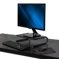 thumbnail image 1 of NavePoint Vented Ergonomic Metal Desk Laptop and Monitor Riser Stand with Keyboard Storage, 1 of 5