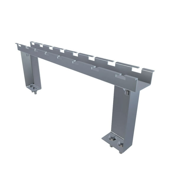 NavePoint Wire Mesh Cable Tray Floor Stand 16in Wide