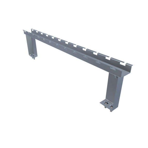 NavePoint Wire Mesh Cable Tray Floor Stand 24in Wide