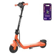 NAVEE K100 Pro Electric Scooter for Kids 6-14, Adjustable Handlebar/Speed, Digital Pet, 9.9mph, Safe Brake, Foldable, RGB Lights, Smart APP, Growing Adventurer Gift for Boys Girls, UL2272