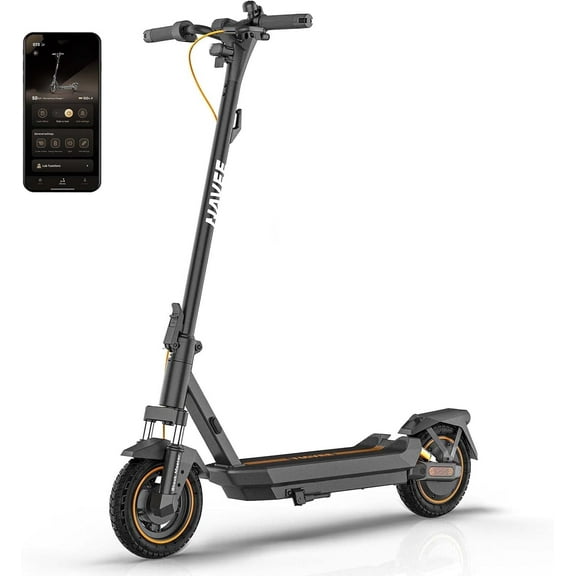 Navee GT3 Pro Electric Scooter,1000W/20MPH/37Mi-Black