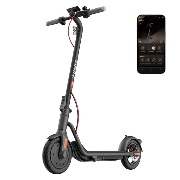 Navee V40i Foldable Electric Scooter /700W/19.9MPH/25Miles/Turning Light - Black