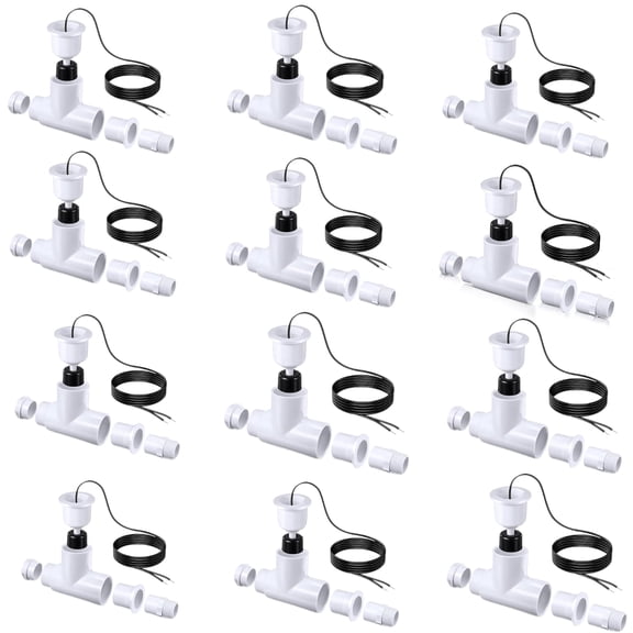 Navellon 12 Pack Condensate Overflow Switch for HVAC (White) Float Switch
