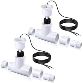 Navellon 2 Pack SS1 Condensate Overflow Switch for HVAC (White) Float Switch