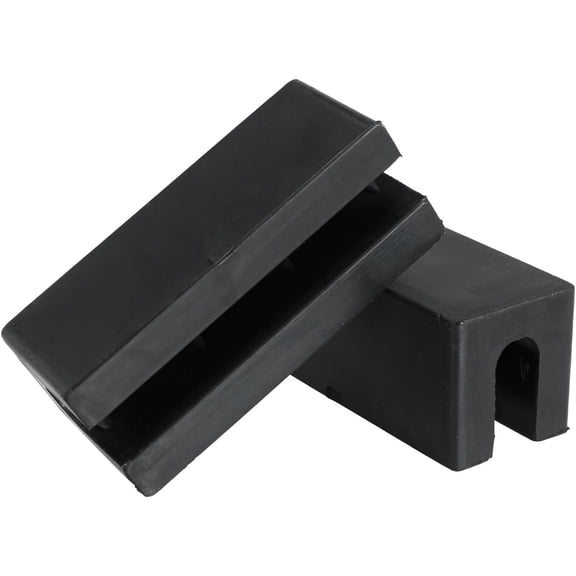 Navellon 2 Pcs 5 Inch Boat Outboard Transom Saver Outboard Motor Support Single Ram Transom Saver Wedge for Pontoon Boat Accessories
