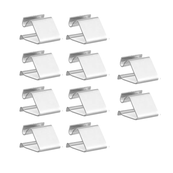 Navellon 10 Pcs RV Window Replacement Screen Clips Screen Installer Clips Screen Retainers Clips RV Roll Form Screen Spring Bail for Replacing Clips on RV Window Screens Repairing Screen Frames