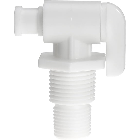 Navellon Drain Valve 3/8" & 1/2" NPT Dual Threaded for RV Camper Fresh Water Tank