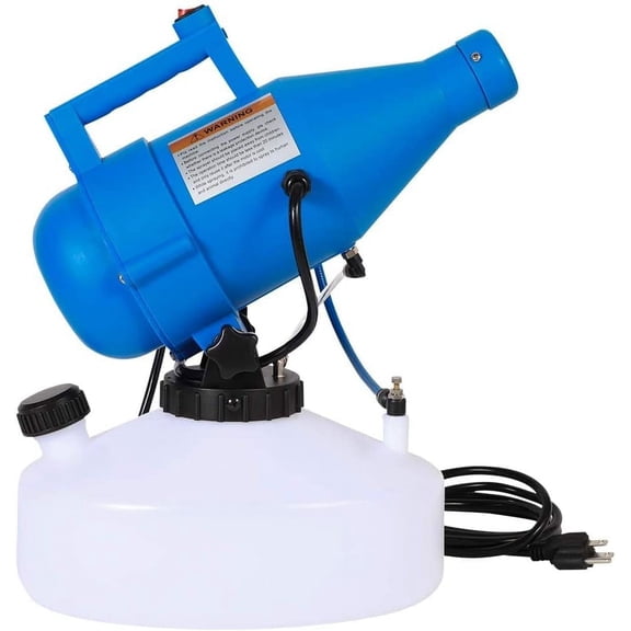 Navellon Electric ULV Portable Fogger Sprayer Machine 4.5L (1.2 Gallon) Cold Fogger Machine Spraying Distance 30ft for Home Hotel Church School Yard