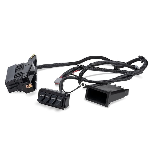 Navellon In-Dash Auxiliary Upfitter Switch Panel Kit for Ford F250/F350 2005-2007, Replaces 5C3Z-14A303-AA