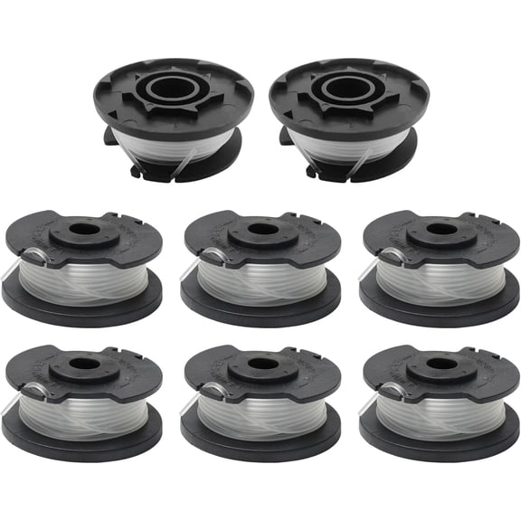Navellon Replacement Trimmer Spools for Hyper Tough, 0.065” 16ft Weed Eater String Spool Line Compatible with HT19-401-003-06 & HT19-401-003-07 (8 Spools)