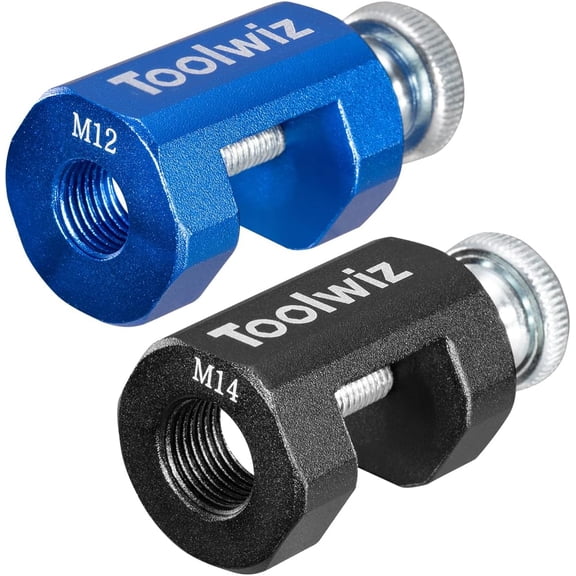 Navellon Spark Plug Gap Tool 2pcs, High Precise Gapping Tool Adjustment Kit for 12mm 14mm Thread Spark Plug