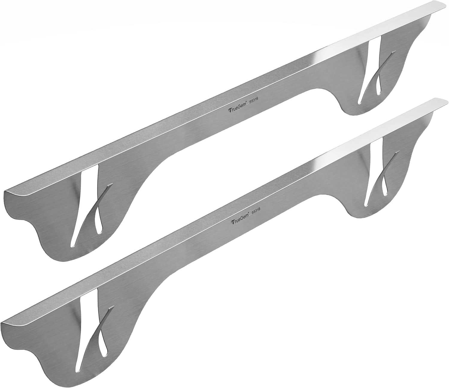 Navellon Stove Gap Covers 23.4" 316 Stainless Steel, Range Trim Kit Between Stove Top & Counter