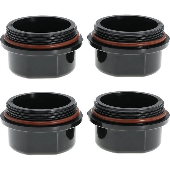 Navellon Trailer Bearing Hub Cap for Ranger Trail, for Trailer Boat, Nitro, E-Z, and for Vortex 81143 Navellon Replace K71-G01-73, 21-261,Black(4)