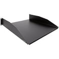 thumbnail image 1 of Navepoint 2U 19-Inch Rack Mount Cantilever Server Cabinet Shelf with Lip 18-Inches Deep Black, 1 of 4