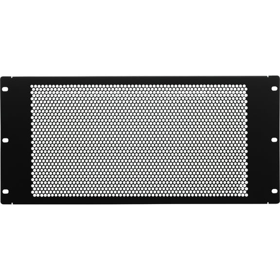 Navepoint 5U Blank Rack Mount Panel Spacer With Venting For 19-Inch Server Network Rack Enclosure Or Cabinet Black