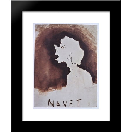 Navet 20x24 Framed Art Print by Victor Hugo