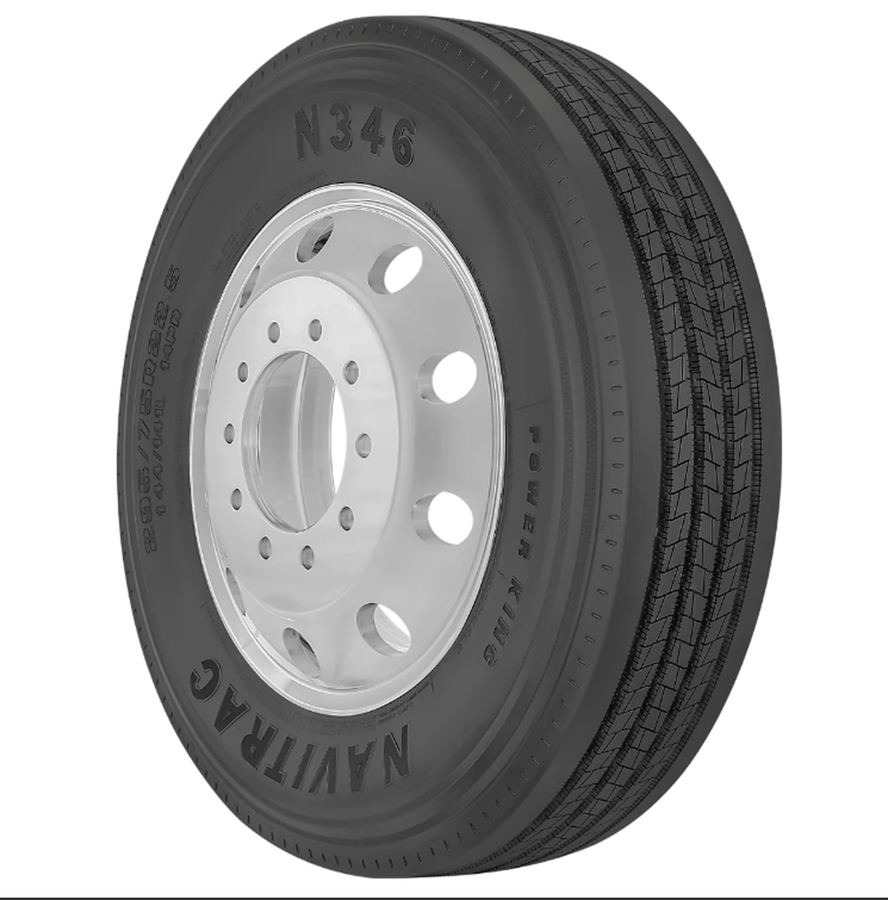Power King Navitrac N346 / Regional AP 285/75R24.5 TL 14 144/141L