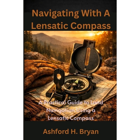 Navigating With A Lensatic Compass: A Practical Guide to Land Navigation Using a Lensatic Compass, (Paperback)