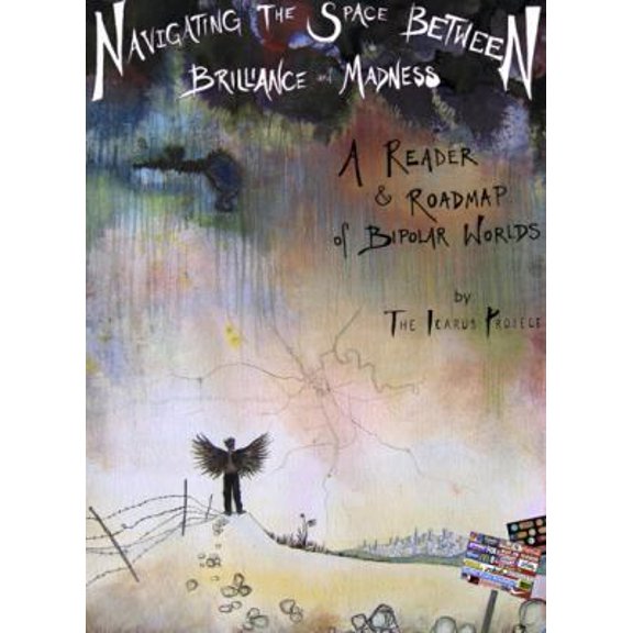 Pre-Owned Navigating the Space Between Brilliance and Madness: A Reader & Roadmap of Bipolar Worlds (Paperback) 0985820810 9780985820817