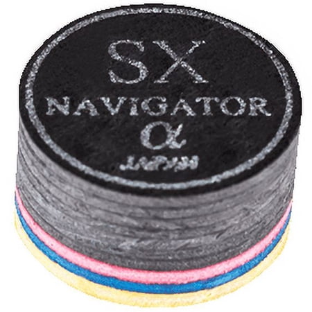 Navigator Alpha Pool Cue Stick Tip by McDermott Cues - Super Soft 14mm
