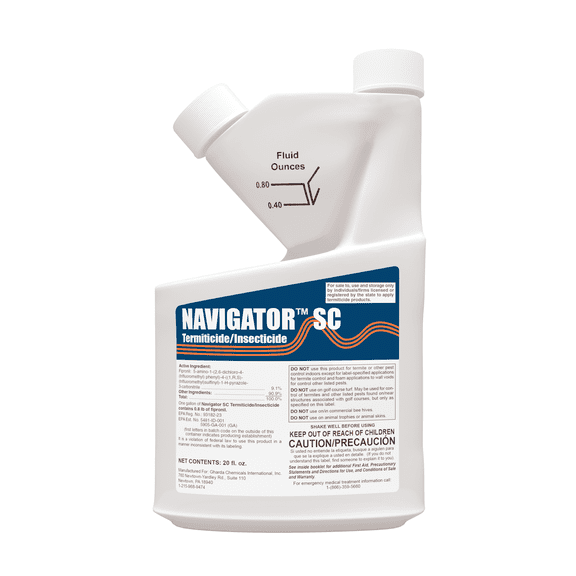 Navigator SC Insecticide/Termiticide - Effective Pre- and Post-Construction Control - 20 fl oz by AMVAC