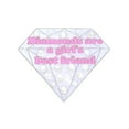 thumbnail image 1 of Navika Swarovski Crystal Golf Ball Marker & Hat Clip - Diamonds Are A Girls BF!, 1 of 3