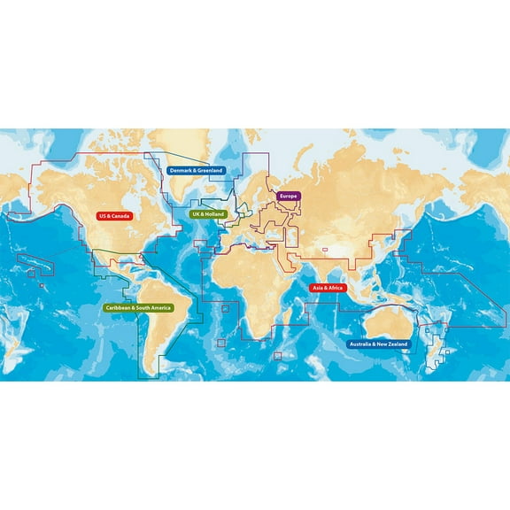 Navionics Flexible Coverage - World Wide Coverage Flexible Coverage - World Wide Coverage