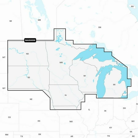 Navionics+ NAUS005R - U.S. North