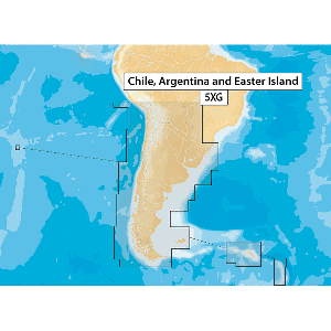 Navionics+ Chile, Argentina, Easter Is.