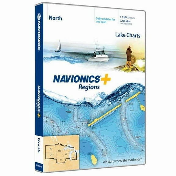 Navionics Regions - North Region - Electronic Chart Solution