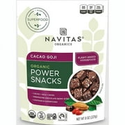 Navitas Naturals Snacks Organic Power Cacao Goji, 8 Oz