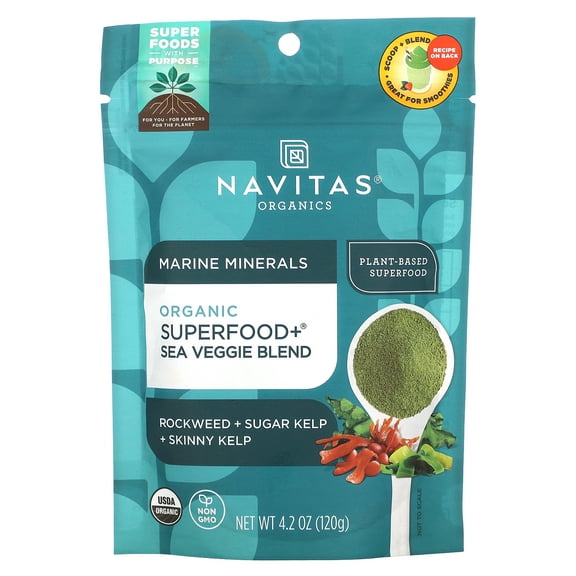 Navitas Organics Organic Superfood + Sea Veggie Blend 4.2 oz.