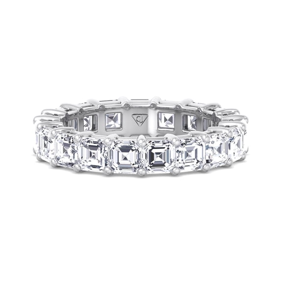 Naviti - Asscher cut Cut Diamond Eternity Band