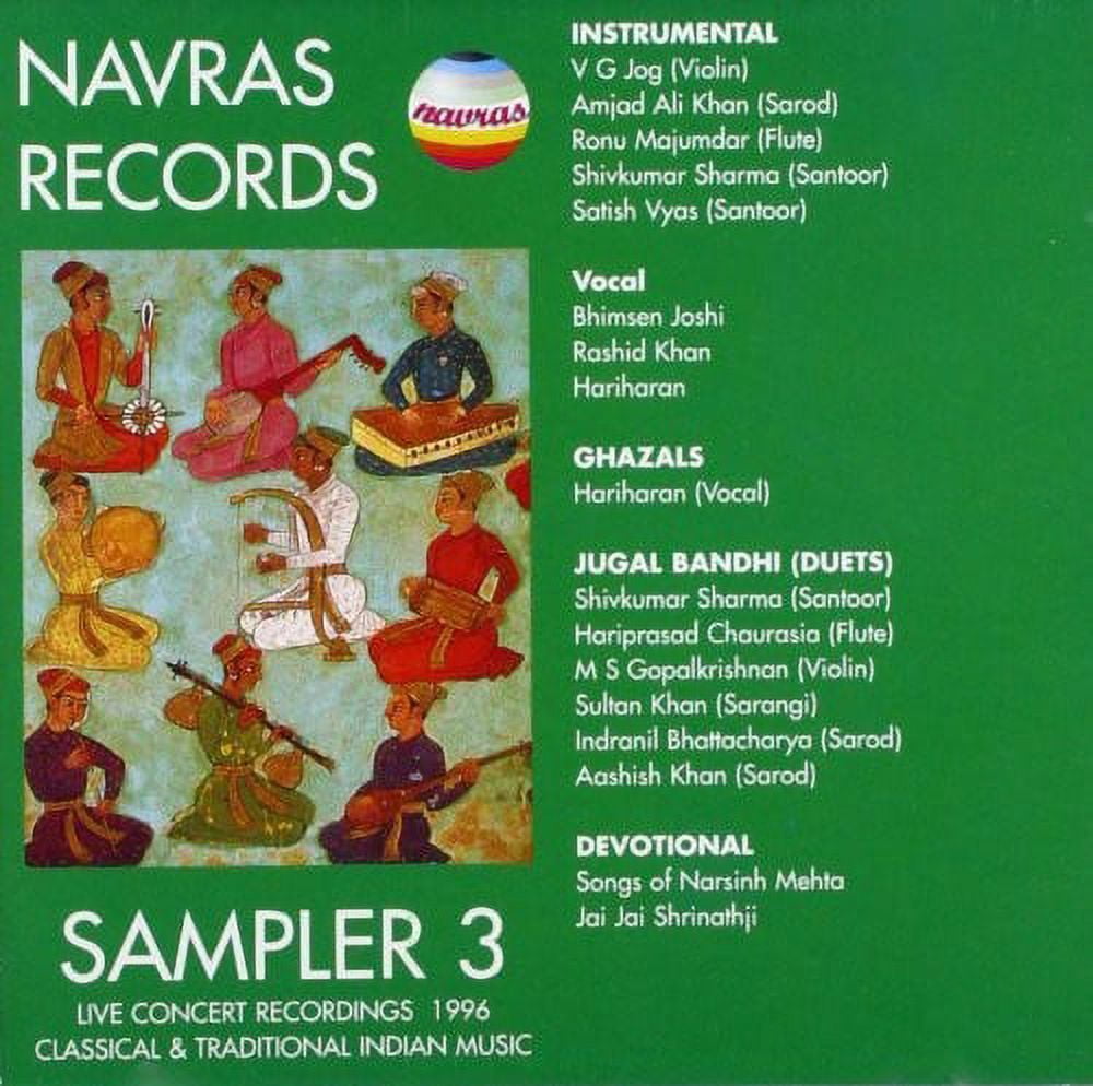 Nav Ras Backdrop Navras Sampler 3 / Various - Walmart.com