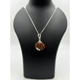 thumbnail image 1 of Navratan Gems 11 Mukhi Nepali Rudraksha Pendant | Certified Spiritual Necklace | With German Silver Chain | Sacred Eleven Face Rudraksha, 1 of 5