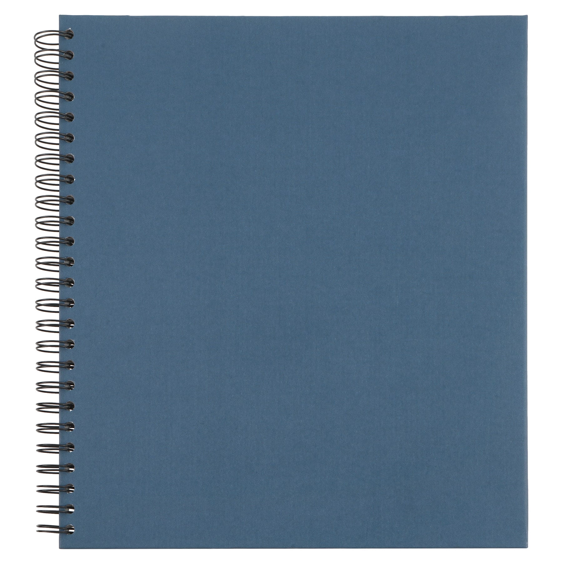 Recollections Navy 12" x 12" Spiral Bound Scrapbook Album - Acid-Free Chipboard Albums with Pocket & Photo Pages for DIY Scrapbooking & Memory Keeping, 6 Pack
