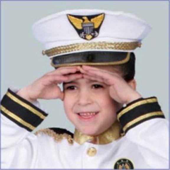 Navy Admiral Hat - Size Kids