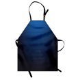 thumbnail image 1 of Navy Apron Digital Stylized Horizontal Lines Ombre Effects Modern Urban Style Art Illustration, Unisex Kitchen Bib Apron with Adjustable Neck for Cooking Baking Gardening, Dark Blue, by Ambesonne, 1 of 3