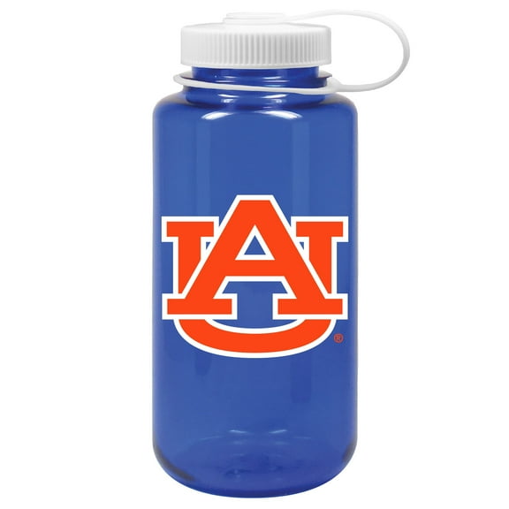 Navy Auburn Tigers 32oz. Nalgene Sustainable Wide Mouth Water Bottle