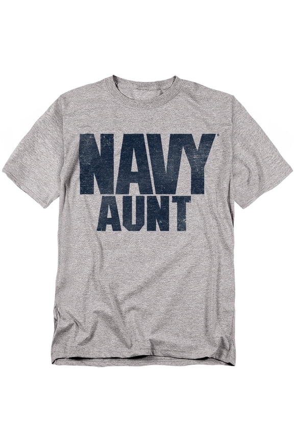 Navy T-Shirt Aunt Unisex Graphic Tee For Men & Women